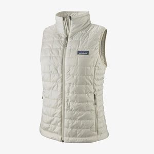 Patagonia Women's Nano Puff Vest - White, Size Small